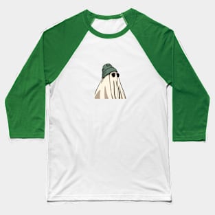 Cute Ghost Design Aesthetic Baseball T-Shirt